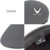 image:imageBlack Horn Newsboy Premium Crushable Soft Wool Felt Fall Winter Ascot Ivy Style HatCharcoal