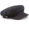 image:imageBlack Horn Unisex Cotton Greek Fishermans Sailor Fiddler Hat CapBlack Denim