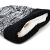 image:imageKids Knit Daily Pom Beanie Hat with Thick Fleece Lining for Boys and Girls Versatile Winter Warm Cozy Skull Hats for ChildrenBlack