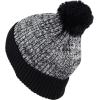 image:imageKids Knit Daily Pom Beanie Hat with Thick Fleece Lining for Boys and Girls Versatile Winter Warm Cozy Skull Hats for ChildrenBlack