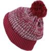 image:imageKids Knit Daily Pom Beanie Hat with Thick Fleece Lining for Boys and Girls Versatile Winter Warm Cozy Skull Hats for ChildrenBurgundy