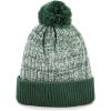 image:imageKids Knit Daily Pom Beanie Hat with Thick Fleece Lining for Boys and Girls Versatile Winter Warm Cozy Skull Hats for ChildrenDark Green
