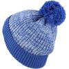 image:imageKids Knit Daily Pom Beanie Hat with Thick Fleece Lining for Boys and Girls Versatile Winter Warm Cozy Skull Hats for ChildrenRoyal Blue