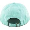 image:imageKids Washed Low Profile Cotton and Denim UPF 50 Plain Baseball Cap HatAqua