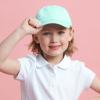 image:imageKids Washed Low Profile Cotton and Denim UPF 50 Plain Baseball Cap HatAqua