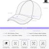 image:imageKids Washed Low Profile Cotton and Denim UPF 50 Plain Baseball Cap HatBlack