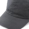 image:imageKids Washed Low Profile Cotton and Denim UPF 50 Plain Baseball Cap HatCharcoal