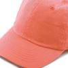 image:imageKids Washed Low Profile Cotton and Denim UPF 50 Plain Baseball Cap HatCoral