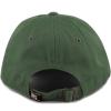 image:imageKids Washed Low Profile Cotton and Denim UPF 50 Plain Baseball Cap HatDark Green