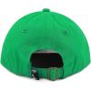image:imageKids Washed Low Profile Cotton and Denim UPF 50 Plain Baseball Cap HatKelly Green