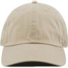 image:imageKids Washed Low Profile Cotton and Denim UPF 50 Plain Baseball Cap HatKhaki
