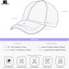 image:imageKids Washed Low Profile Cotton and Denim UPF 50 Plain Baseball Cap HatLilac