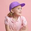 image:imageKids Washed Low Profile Cotton and Denim UPF 50 Plain Baseball Cap HatLilac