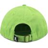 image:imageKids Washed Low Profile Cotton and Denim UPF 50 Plain Baseball Cap HatLime Green