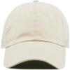 image:imageKids Washed Low Profile Cotton and Denim UPF 50 Plain Baseball Cap HatPutty