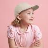 image:imageKids Washed Low Profile Cotton and Denim UPF 50 Plain Baseball Cap HatPutty