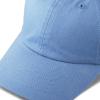 image:imageKids Washed Low Profile Cotton and Denim UPF 50 Plain Baseball Cap HatSky Blue