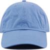 image:imageKids Washed Low Profile Cotton and Denim UPF 50 Plain Baseball Cap HatSky Blue