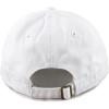 image:imageKids Washed Low Profile Cotton and Denim UPF 50 Plain Baseball Cap HatWhite