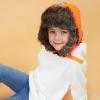 image:imageSafety Reflective Aviator Trapper Hat Snow Ski Trooper Winter Cap610 yrs 1 Reflective  Blaze Orange