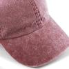 image:imageThe Hat Depot 100 Cotton Pigment Dyed Low Profile Dad Hat Six Panel Cap1 Burgundy