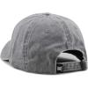 image:imageThe Hat Depot 100 Cotton Pigment Dyed Low Profile Dad Hat Six Panel Cap1 Gray