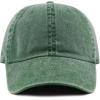 image:imageThe Hat Depot 100 Cotton Pigment Dyed Low Profile Dad Hat Six Panel Cap1 Green