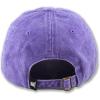 image:imageThe Hat Depot 100 Cotton Pigment Dyed Low Profile Dad Hat Six Panel Cap1 Purple