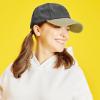 image:imageThe Hat Depot 100 Cotton Pigment Dyed Low Profile Dad Hat Six Panel Cap2 BlackKhaki