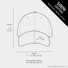 image:imageThe Hat Depot 100 Cotton Pigment Dyed Low Profile Dad Hat Six Panel Cap2 GrayBlack