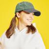 image:imageThe Hat Depot 100 Cotton Pigment Dyed Low Profile Dad Hat Six Panel Cap2 GreenBlack