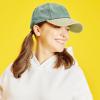 image:imageThe Hat Depot 100 Cotton Pigment Dyed Low Profile Dad Hat Six Panel Cap2 GreenKhaki
