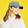 image:imageThe Hat Depot 100 Cotton Pigment Dyed Low Profile Dad Hat Six Panel Cap2 GreenNavy