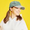 image:imageThe Hat Depot 100 Cotton Pigment Dyed Low Profile Dad Hat Six Panel Cap2 GreenPutty