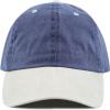 image:imageThe Hat Depot 100 Cotton Pigment Dyed Low Profile Dad Hat Six Panel Cap2 NavyPutty