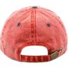 image:imageThe Hat Depot 100 Cotton Pigment Dyed Low Profile Dad Hat Six Panel Cap2 RedBlack