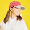 image:imageThe Hat Depot 100 Cotton Pigment Dyed Low Profile Dad Hat Six Panel Cap2 RedPutty