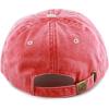image:imageThe Hat Depot 100 Cotton Pigment Dyed Low Profile Dad Hat Six Panel Cap2 RedPutty