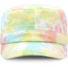 image:imageThe Hat Depot Cadet Military Army Baseball Cap Tie Dye amp Washed Cotton Basic amp Distressed Cadet Brushed Cotton Cap3 Tie Dye  Color 1