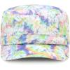 image:imageThe Hat Depot Cadet Military Army Baseball Cap Tie Dye amp Washed Cotton Basic amp Distressed Cadet Brushed Cotton Cap3 Tie Dye  Color 4