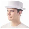 image:imageThe Hat Depot Cotton amp Cotton Herringbone Paisley Lining Premium Quality Porkpie Hat1 Herringbone Cotton  White