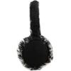 image:imageThe Hat Depot Girls and Adults Faux Fur Trimmed Adjustable Ear MuffsBlack