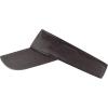image:imageThe Hat Depot Kids 100 Cotton Sport QuickAdjust Strap Closure Sun Protect Golf Visor Cap HatCharcoal