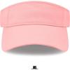 image:imageThe Hat Depot Kids 100 Cotton Sport QuickAdjust Strap Closure Sun Protect Golf Visor Cap HatLight Pink