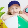 image:imageThe Hat Depot Kids 100 Cotton Sport QuickAdjust Strap Closure Sun Protect Golf Visor Cap HatRoyal Blue