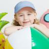 image:imageThe Hat Depot Kids 100 Cotton Sport QuickAdjust Strap Closure Sun Protect Golf Visor Cap HatSky Blue