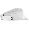 image:imageThe Hat Depot Kids 100 Cotton Sport QuickAdjust Strap Closure Sun Protect Golf Visor Cap HatWhite