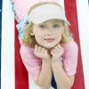 image:imageThe Hat Depot Kids 100 Cotton Sport QuickAdjust Strap Closure Sun Protect Golf Visor Cap HatWhite