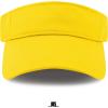 image:imageThe Hat Depot Kids 100 Cotton Sport QuickAdjust Strap Closure Sun Protect Golf Visor Cap HatYellow