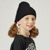 image:imageThe Hat Depot Kids 100 Washed Cotton Soft and Light Cuffed Skull Plain Daily Beanie for 25 yrs ChildrenBlack